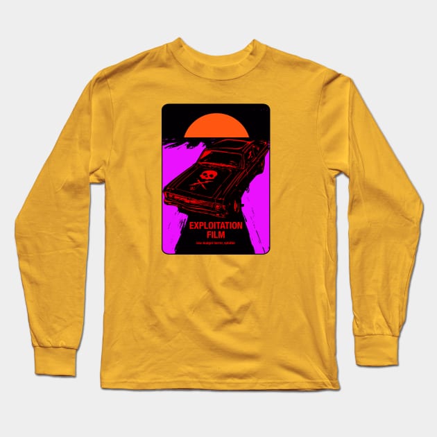 EXPLOITATION FILM Long Sleeve T-Shirt by theanomalius_merch